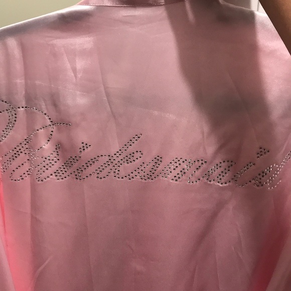 Bridesmaid Pink Robe - Picture 2 of 3